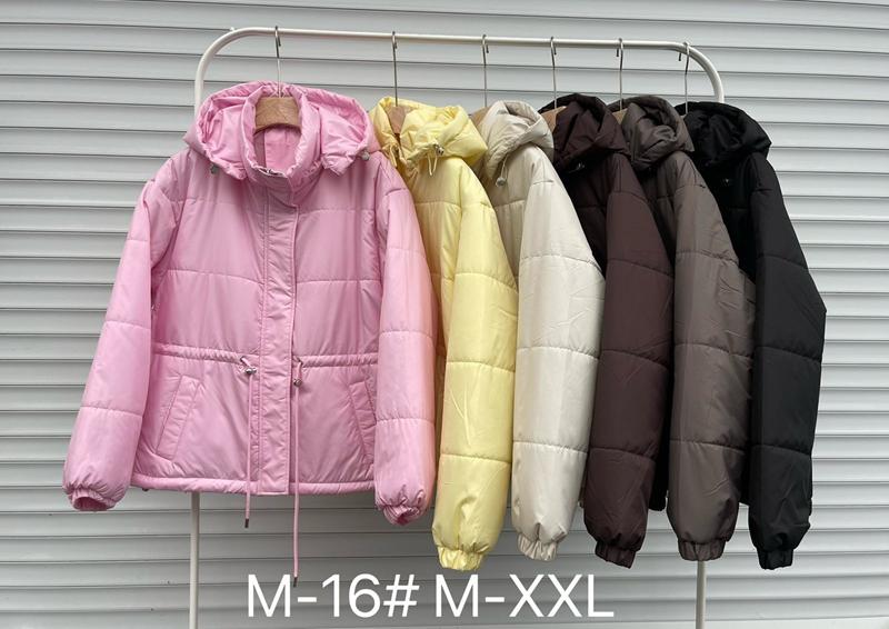 Куртка Style Nadezhda (M-2XL) M16 yellow (деми)