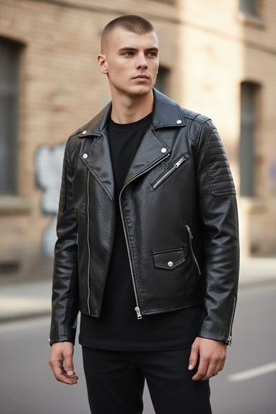 Куртка LiOpt (48-60) L01 black (деми)