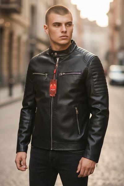 Куртка LiOpt (48-60) L09 black (деми)