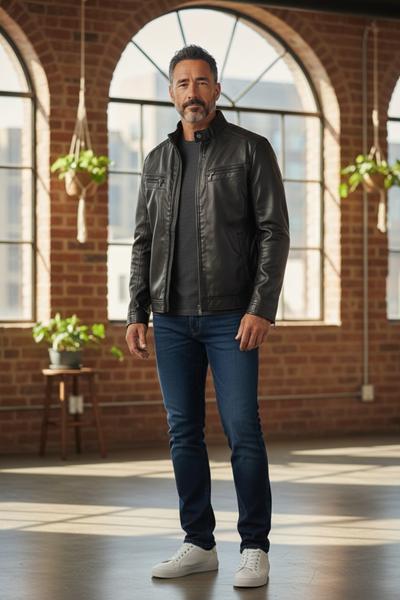 Куртка LiOpt (48-60) L22 black (деми)