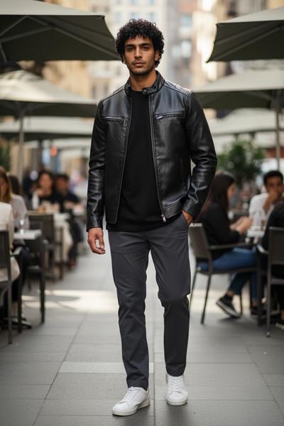 Куртка LiOpt (48-60) L31 black (деми)