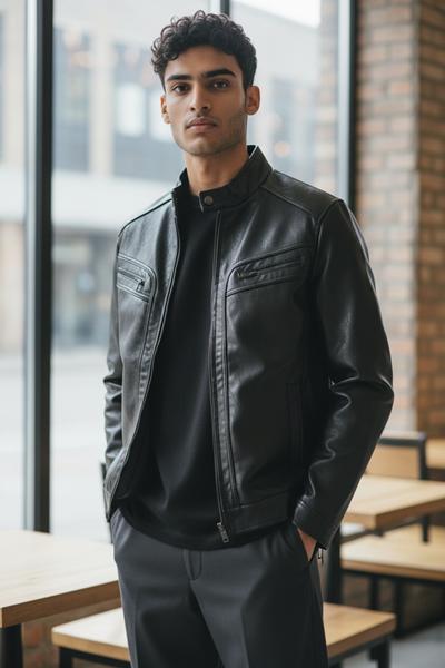 Куртка LiOpt (48-60) L32 black (деми)