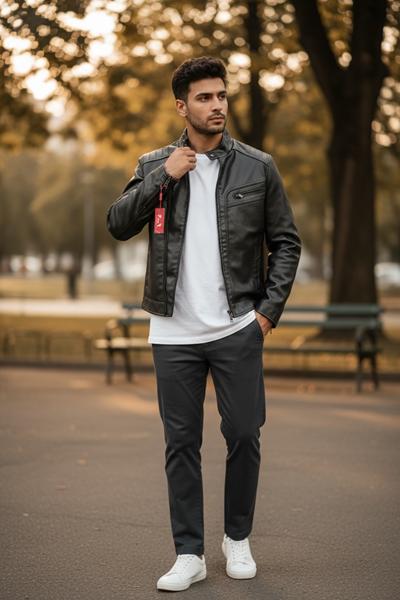 Куртка LiOpt (48-60) L33 black (деми)