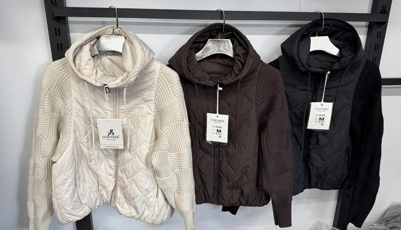 Куртка Orange Chinese (M-3XL) 6202 milk (деми)