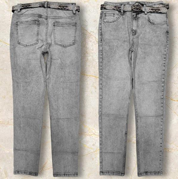 Джинсы Maxim Jeans (28-33) 2572B l.grey (деми)