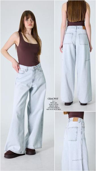 Джинсы Maxim Jeans (25-29) 1611 l.blue (деми)