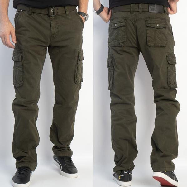 Штаны Maxim Jeans (30-38) 1780-4 khaki (деми)