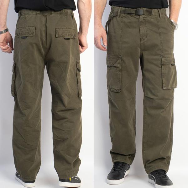 Штаны Maxim Jeans (29-36) 8821-10 olive (деми)