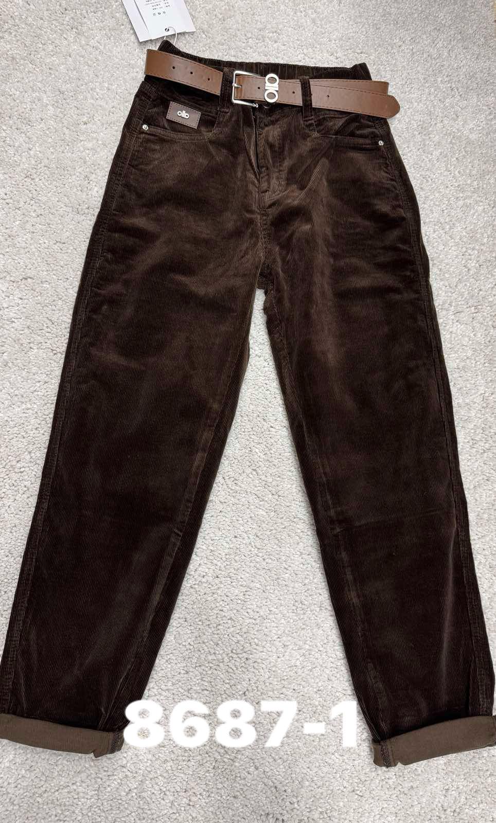 Штаны DIVO (22-32) 8687-1 brown (деми)