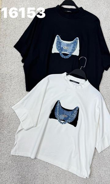 Футболка DIVO (one size) 16153 white (лето)