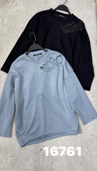 Свитер DIVO (one size) 16761 l.blue (деми)