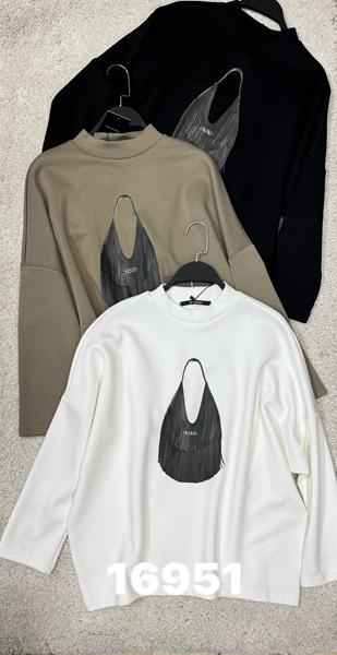 Свитер DIVO (one size) 16951 khaki (деми)