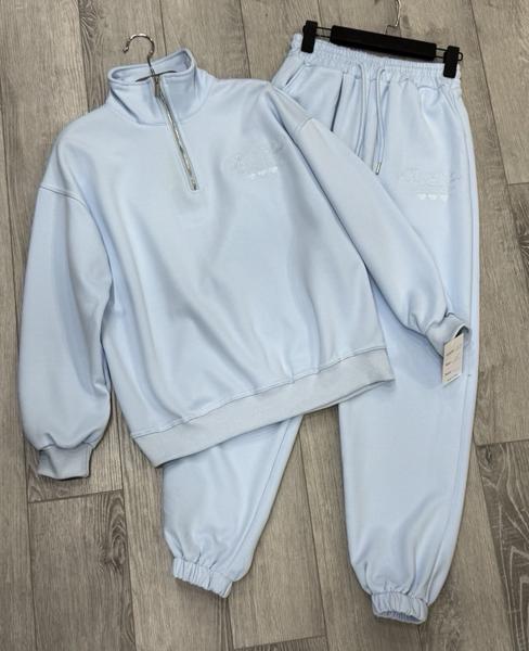 Костюм спорт DIVO (one size) 8215 l.blue (деми)