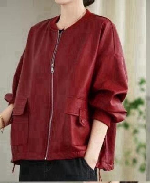 Куртка DIVO (M-XL) DV114 red (деми)