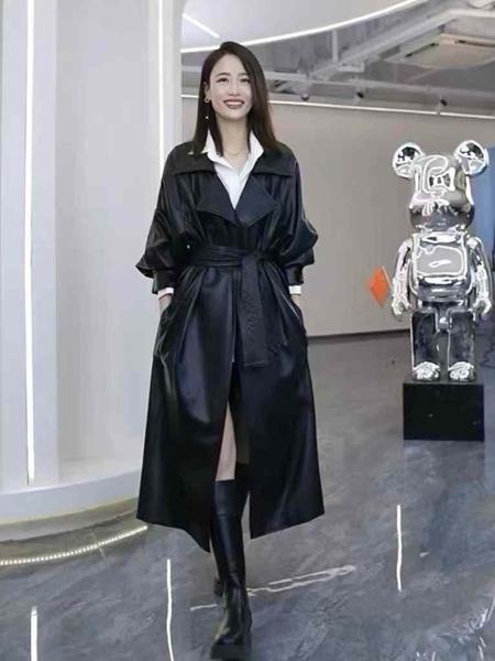 Плащ DIVO (M-XL) DV119 black (деми)