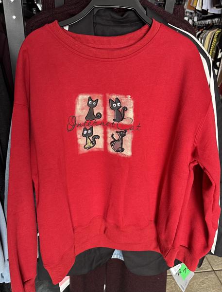 Свитер DIVO (one size) DV185 red (деми)