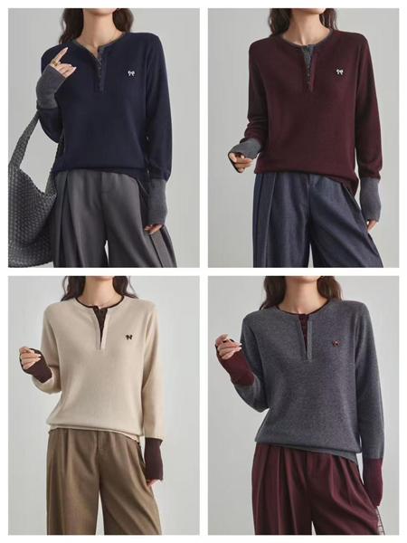 Свитер DIVO (one size) DV233 wine (деми)