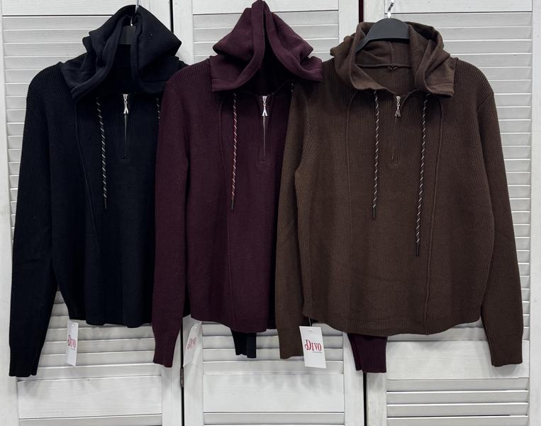 Батник DIVO (one size) DV289 brown (деми)