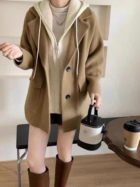 Пальто DIVO (one size) DV5 beige (деми)