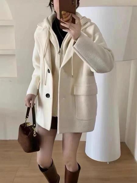 Пальто DIVO (one size) DV6 l.beige (деми)