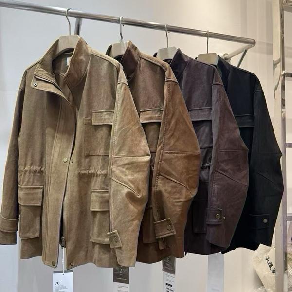 Куртка DIVO (M-L) DV76 l.brown (деми)