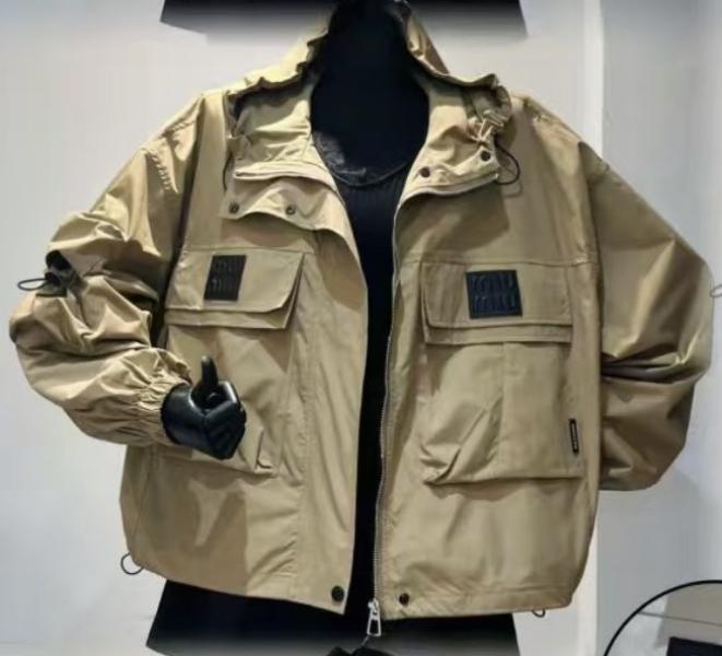 Куртка DIVO (one size) DV93 beige (деми)