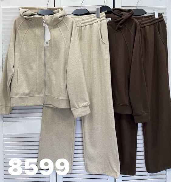 Костюм спорт DIVO (L-XL) 8599 brown (деми)