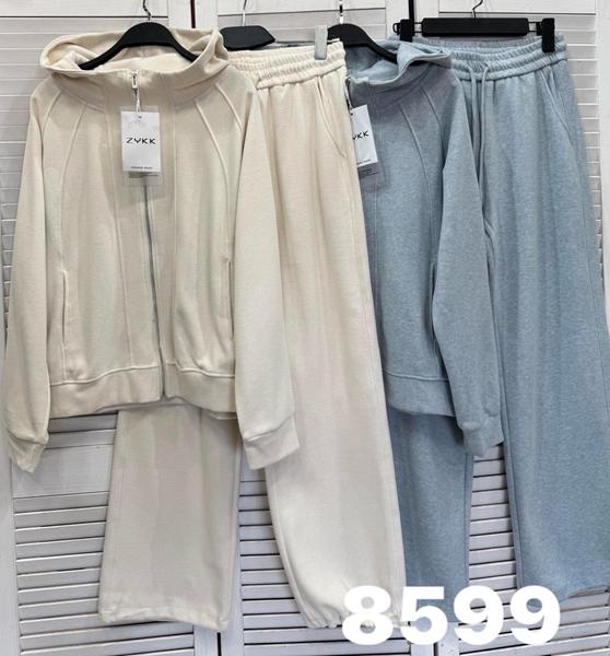 Костюм спорт DIVO (L-XL) 8599 l.beige (деми)