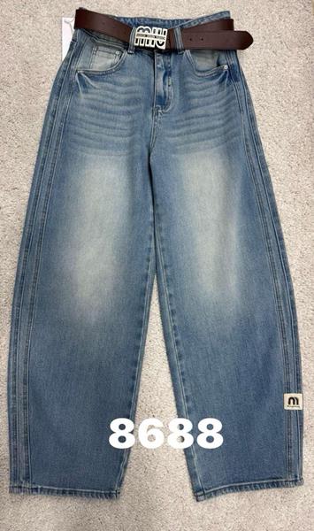 Джинсы DIVO (26-28) 8688 l.blue (деми)