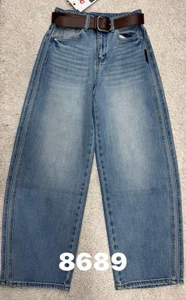 Джинсы DIVO (26-31) 8689 l.blue (деми)