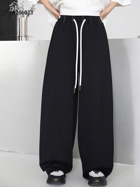 Штаны спорт DIVO (S-L) A266013 black (деми)