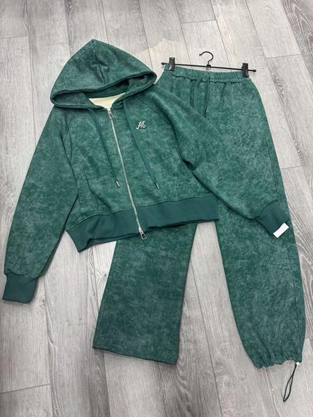 Костюм спорт DIVO (S-L) DV311 green (деми)