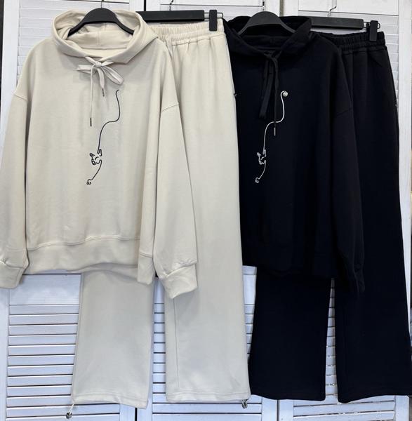 Костюм спорт DIVO (one size) DV315 black (деми)