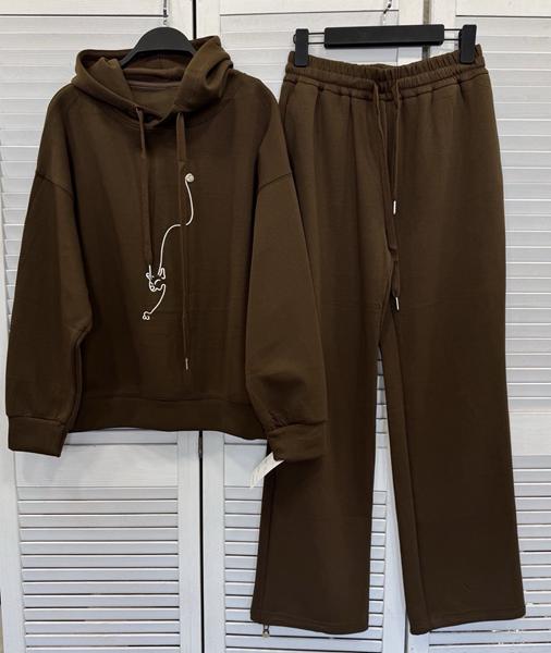 Костюм спорт DIVO (one size) DV316 brown (деми)