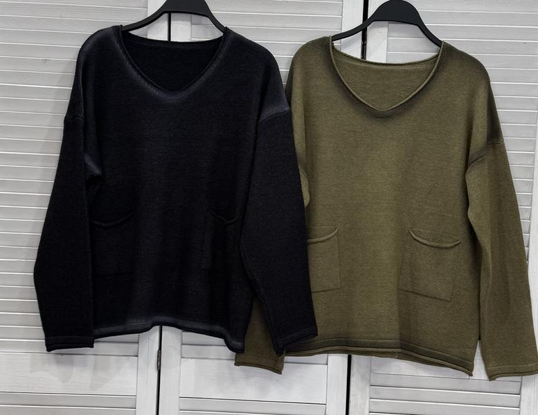 Свитер DIVO (one size) DV336 green (деми)