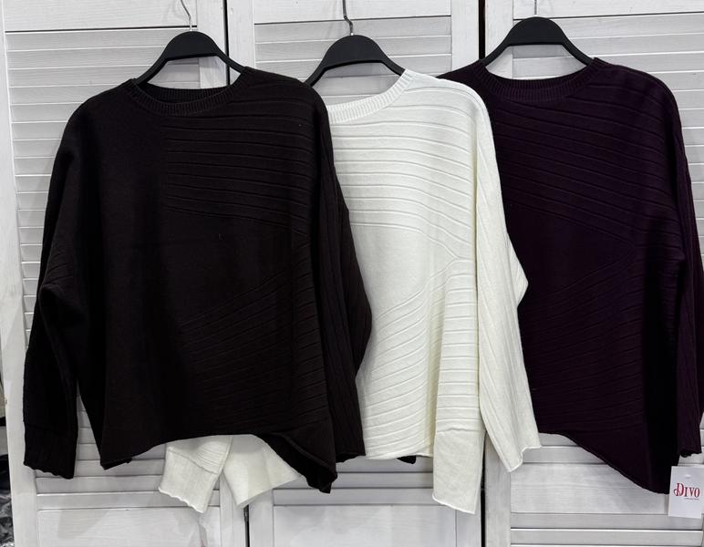 Свитер DIVO (one size) DV378 white (зима)