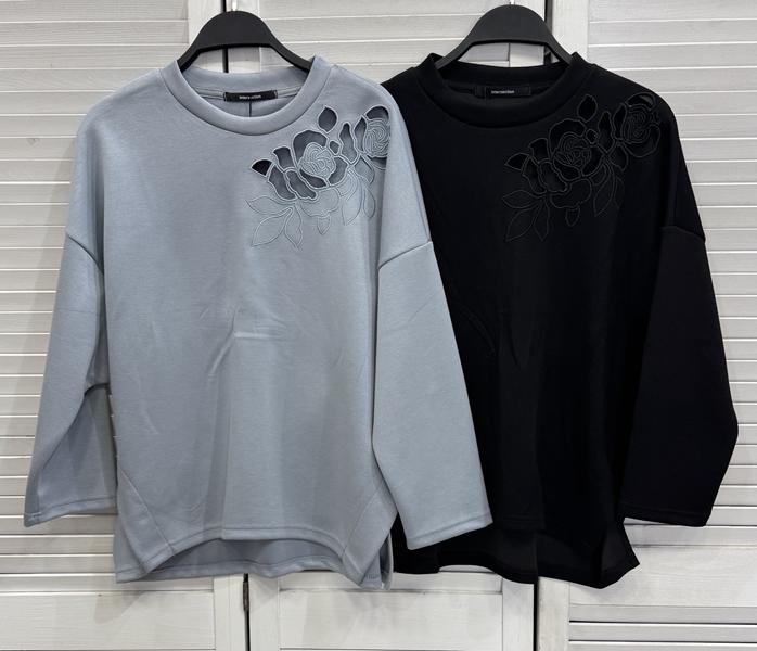 Свитер DIVO (one size) DV388 grey (деми)