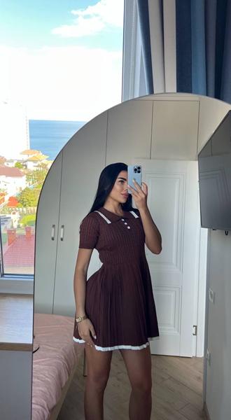 Платье Style Nadezhda (one size) 299 brown (лето)