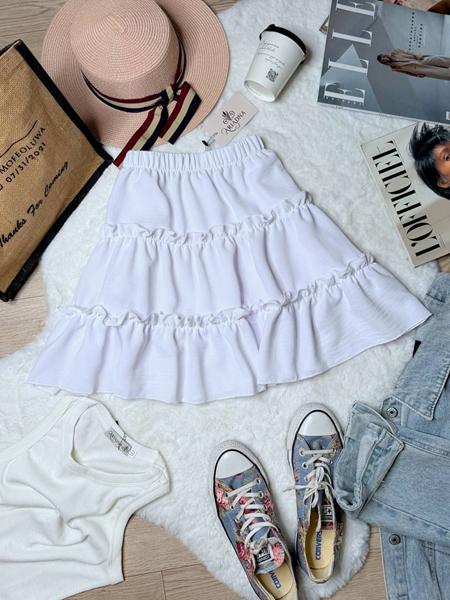 Юбка Arina (42-46) 2456 white (лето)