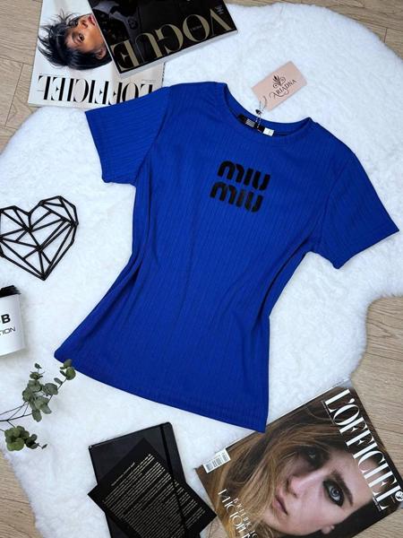 Футболка Arina (42-48) 4209 blue (лето)