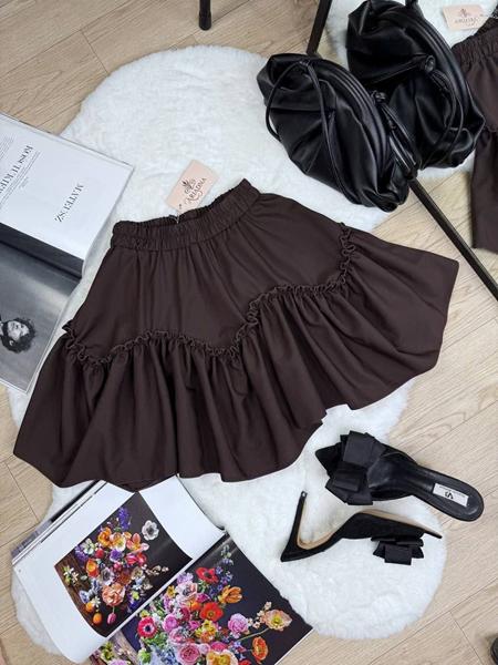 Юбка Arina (42-48) 5154 brown (лето)