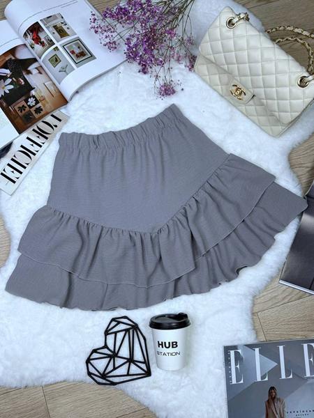Юбка Arina (42-48) 2447 grey (лето)