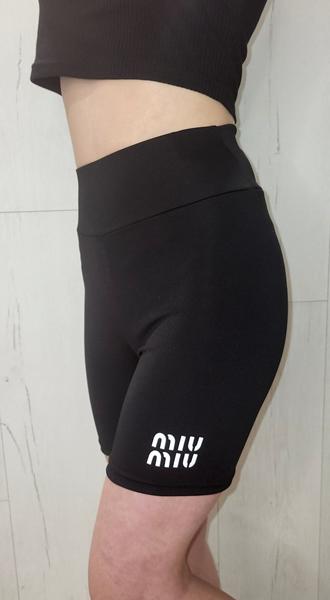 Велосипедки Sport style (S-XL) 05711 black (лето)