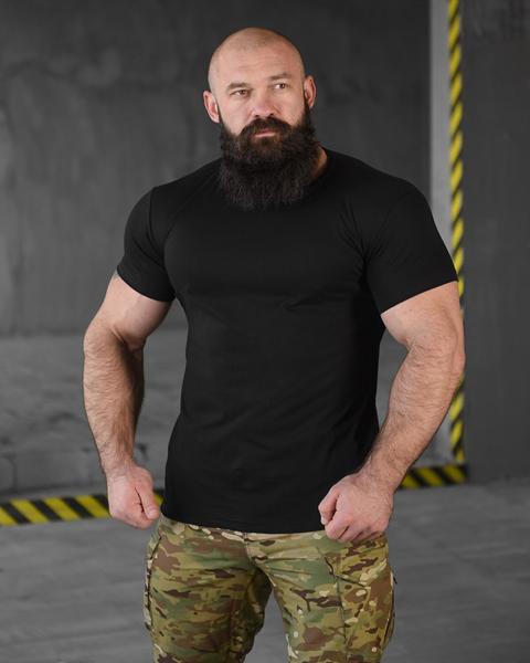 Футболка Madoka (2XL-6XL) 1244 black (лето)