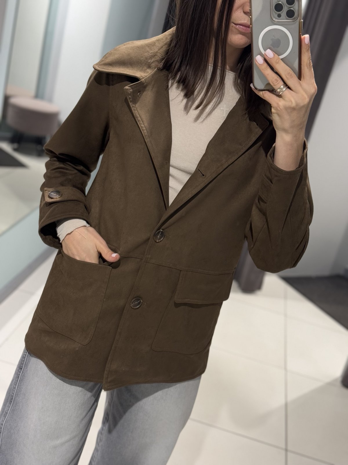 Куртка Comod (S-XL) 17891 khaki (деми)