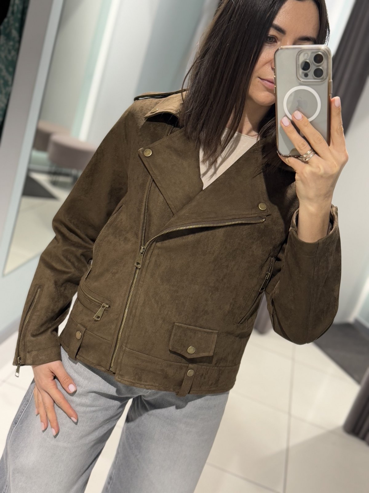 Куртка Comod (S-XL) 17910 khaki (деми)