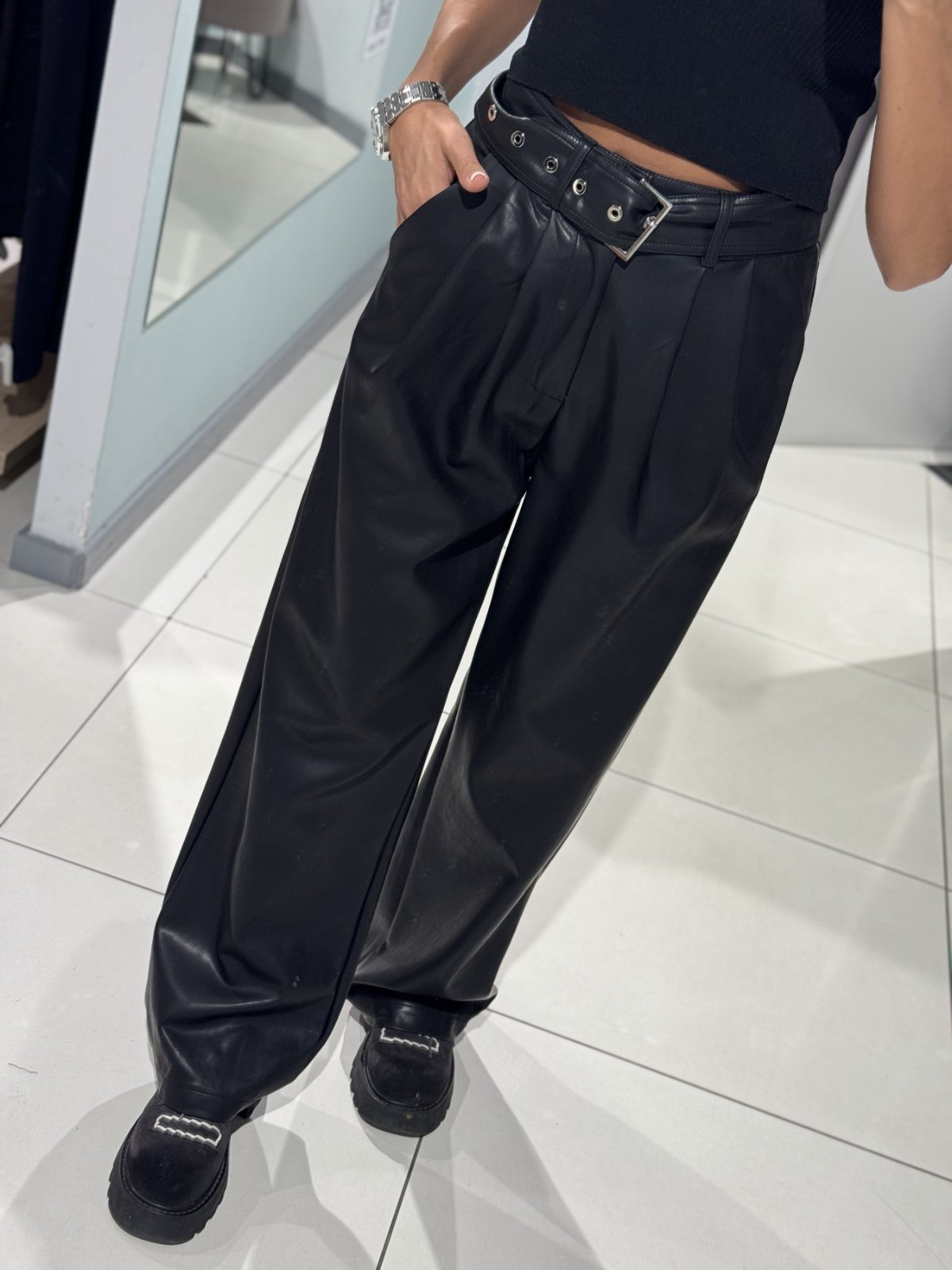 Штаны Comod (S-XL) 2053 black (деми)