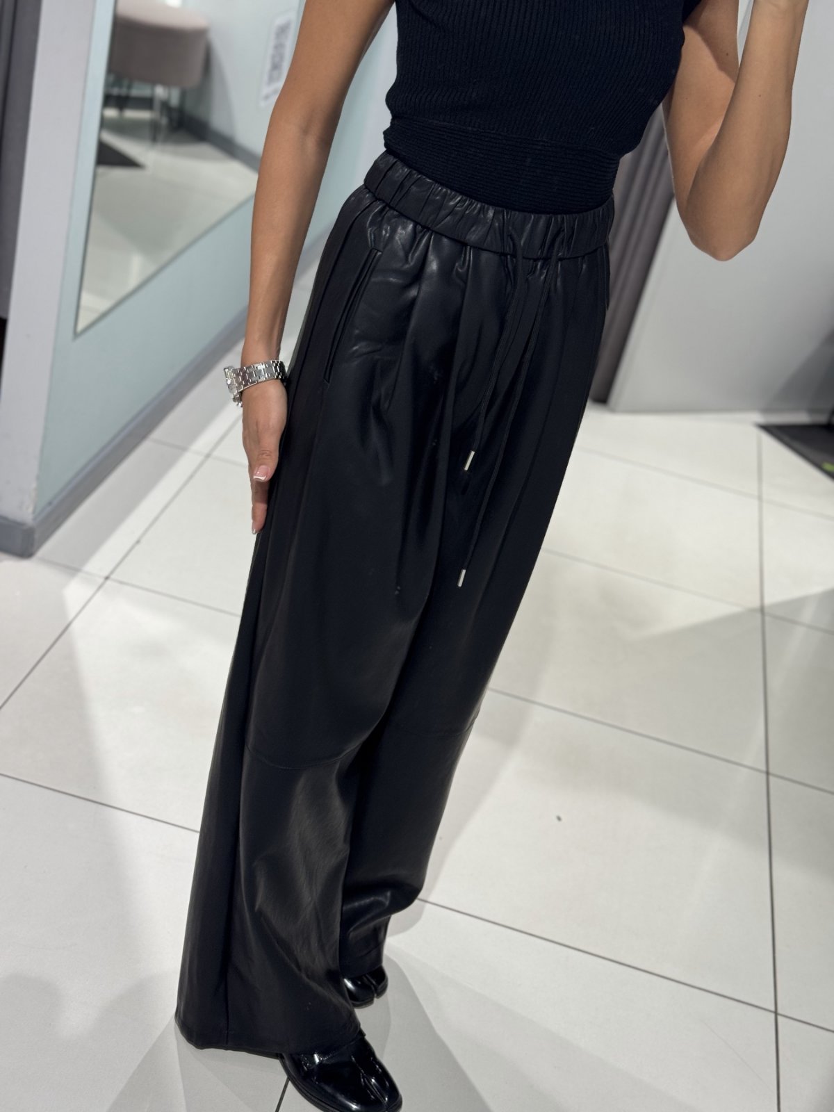 Штаны Comod (S-XL) 2086 black (деми)