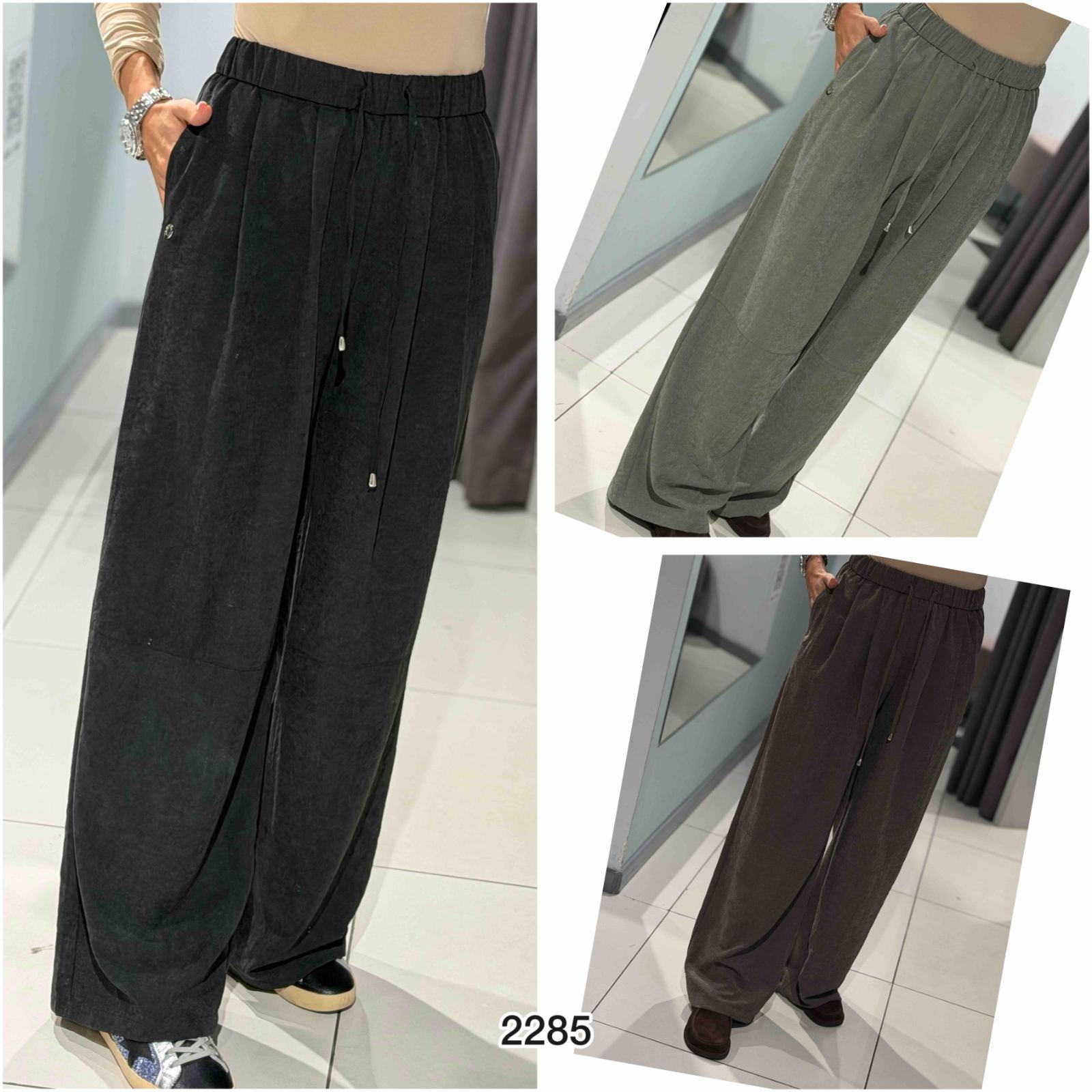 Штаны Comod (S-L) 2285-1 black (деми)