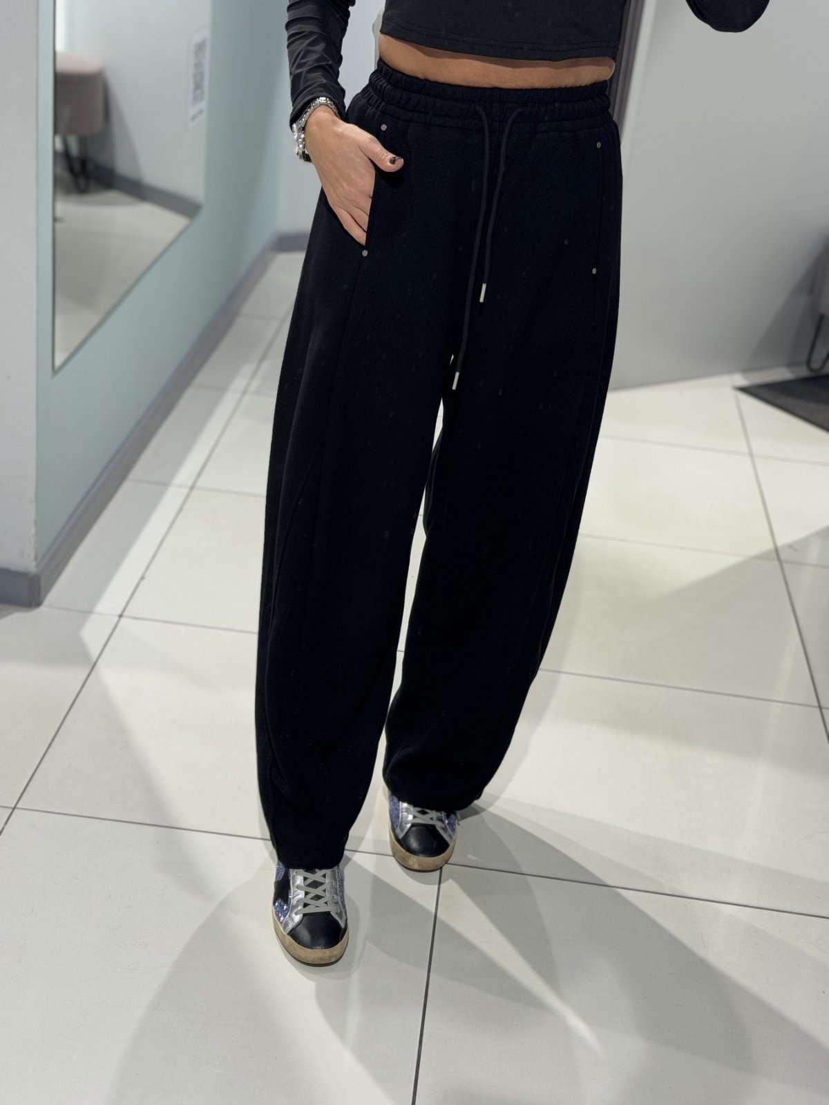 Штаны Comod (M-XL) 5937 black (деми)